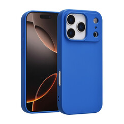 TUNIQ iPhone 17 Pro/iPhone 18 Pro Backcoverhoesje - Diepblauw
