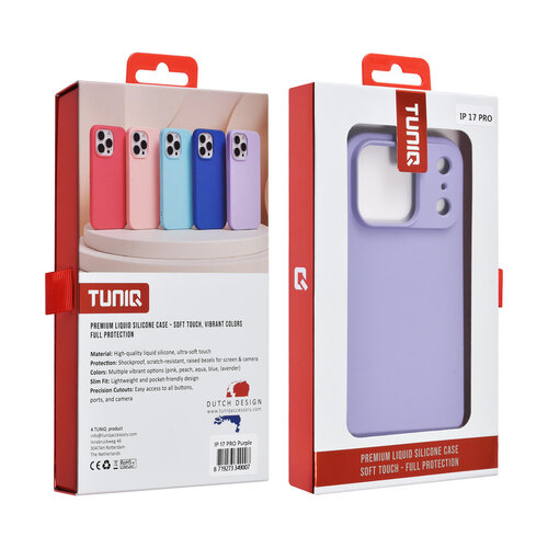 TUNIQ TUNIQ iPhone 17 Pro/iPhone 18 Pro Handyhülle - Flieder