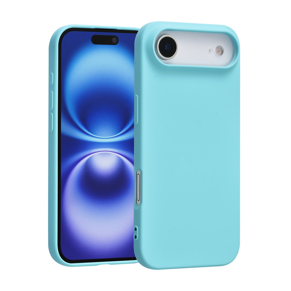 TUNIQ TUNIQ iPhone 17 Air Back cover coque - Bleu corail TUNIQ TUNIQ iPhone 17 Air Back cover coque - Bleu corail