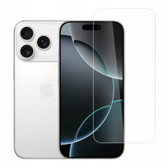 Box of 10 -  TUNIQ iPhone 17 Pro Screenprotector - Tempered Glass - Transparant