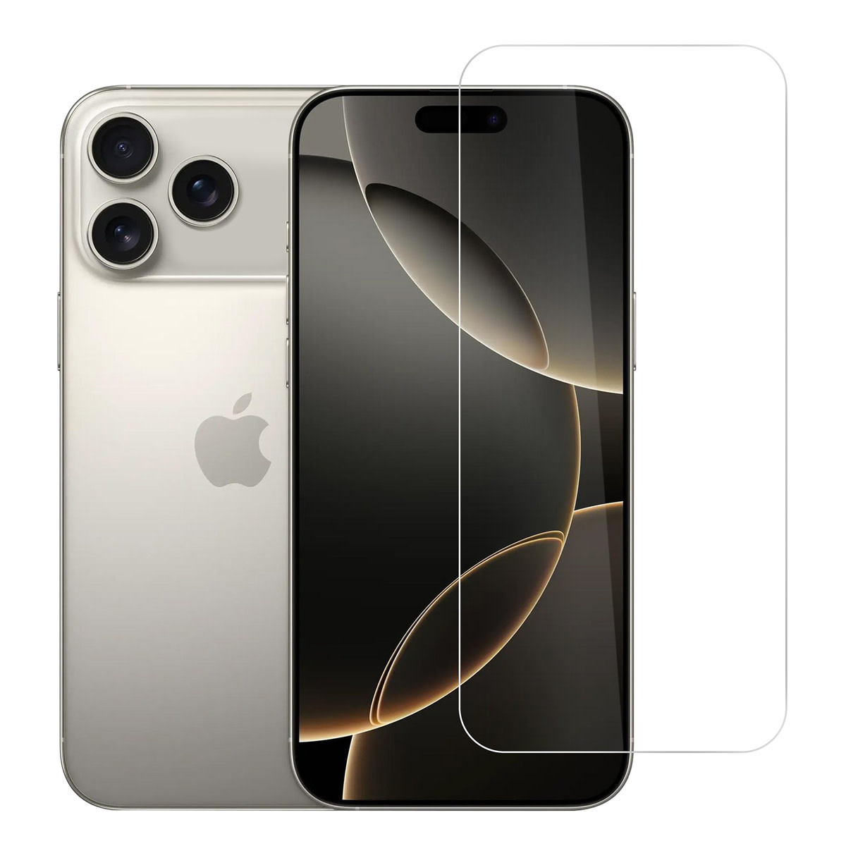 TUNIQ Box of 10 - TUNIQ iPhone 17 Pro Max Screenprotector - Tempered Glass - Transparant