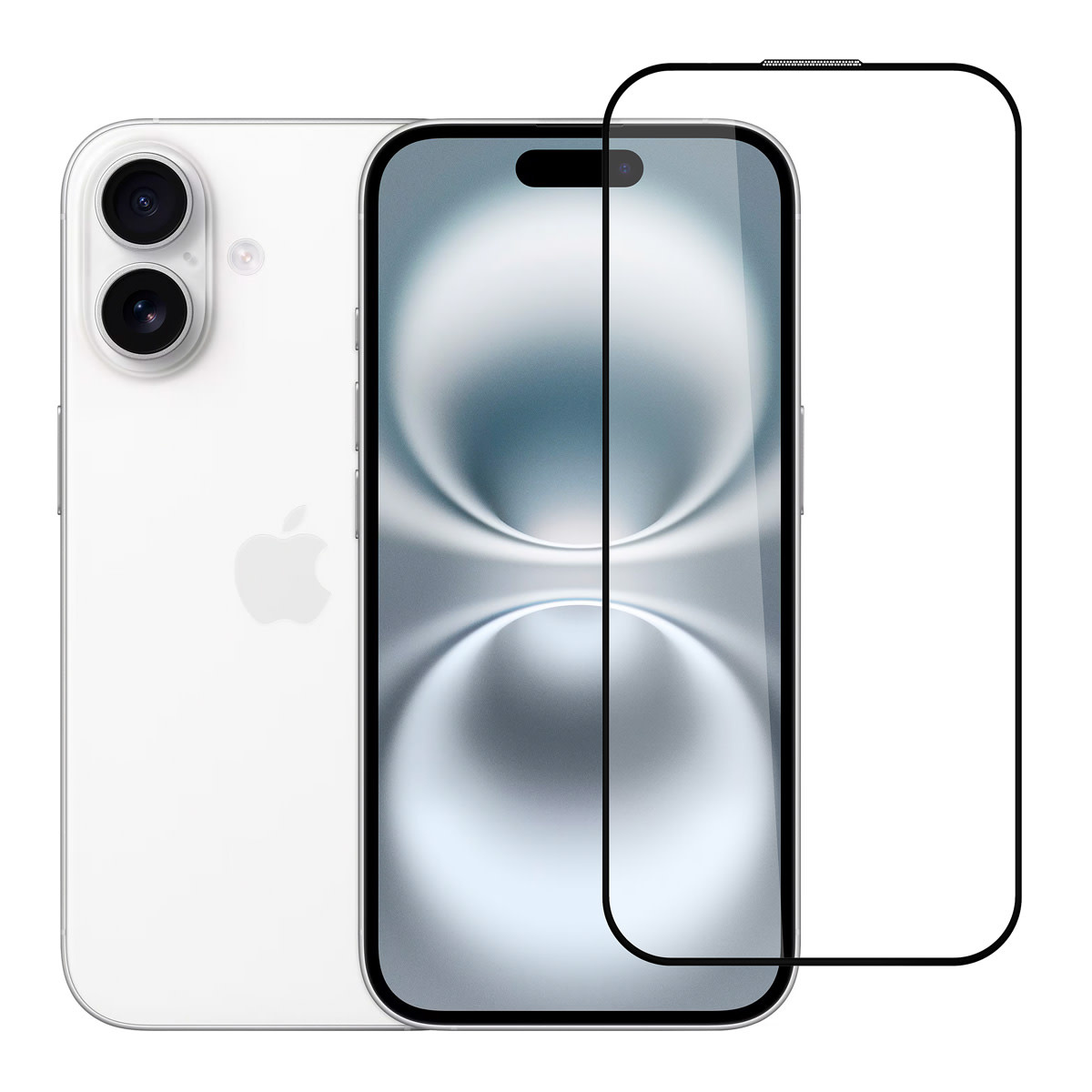 TUNIQ Box of 10 - TUNIQ iPhone 17 Screenprotector - 10D Full coverage Screenprotector - Zwarte Rand