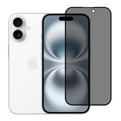 box of 10 -  TUNIQ iPhone 17 Screen Protector - Privacy Glass - Black