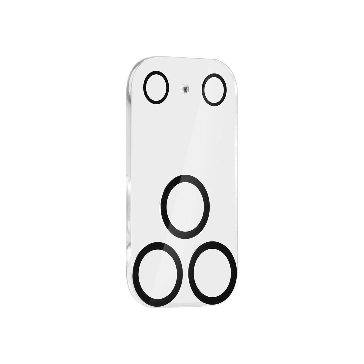 TUNIQ TUNIQ iPhone 17 Pro Max Lens Protector - Full cover - Transparant, foto 2 van 3
