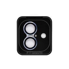 TUNIQ iPhone 17 Lens Protector - Tempered Glass - Blauw