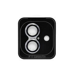 TUNIQ iPhone 17 Lens Protector - Tempered Glass - Zilver
