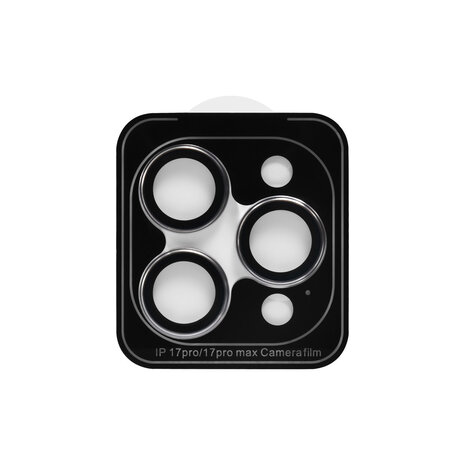 TUNIQ TUNIQ iPhone 17 Pro Lens Protector - Tempered Glass - Grijs TUNIQ TUNIQ iPhone 17 Pro Lens Protector - Tempered Glass - Grijs