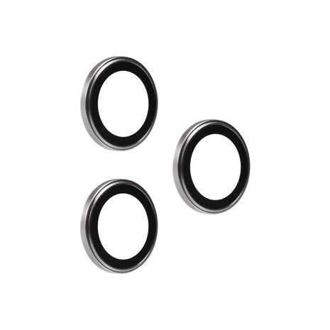 TUNIQ TUNIQ iPhone 17 Pro Lens Protector - Tempered Glass - Grijs TUNIQ TUNIQ iPhone 17 Pro Lens Protector - Tempered Glass - Grijs