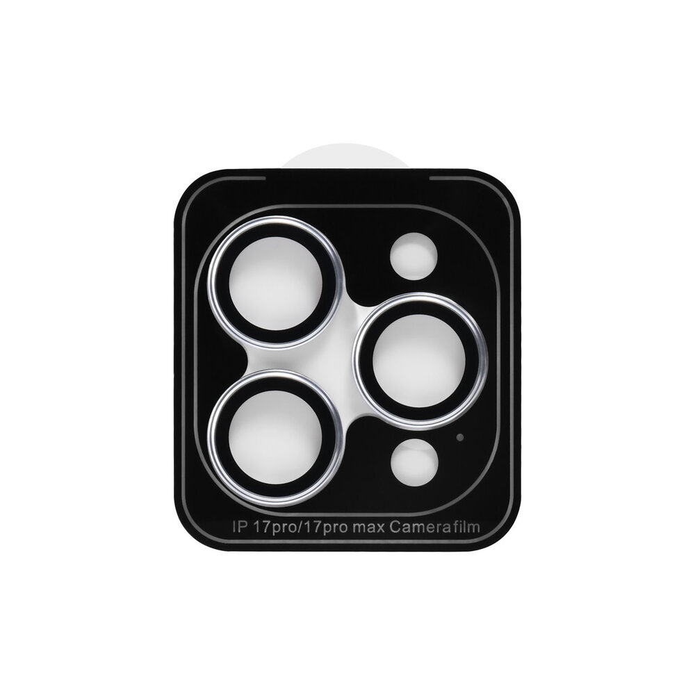 TUNIQ TUNIQ iPhone 17 Pro Lens Protector - Tempered Glass - Zilver TUNIQ TUNIQ iPhone 17 Pro Lens Protector - Tempered Glass - Zilver