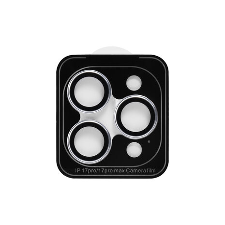 TUNIQ TUNIQ iPhone 17 Pro Lens Protector - Tempered Glass - Zilver TUNIQ TUNIQ iPhone 17 Pro Lens Protector - Tempered Glass - Zilver