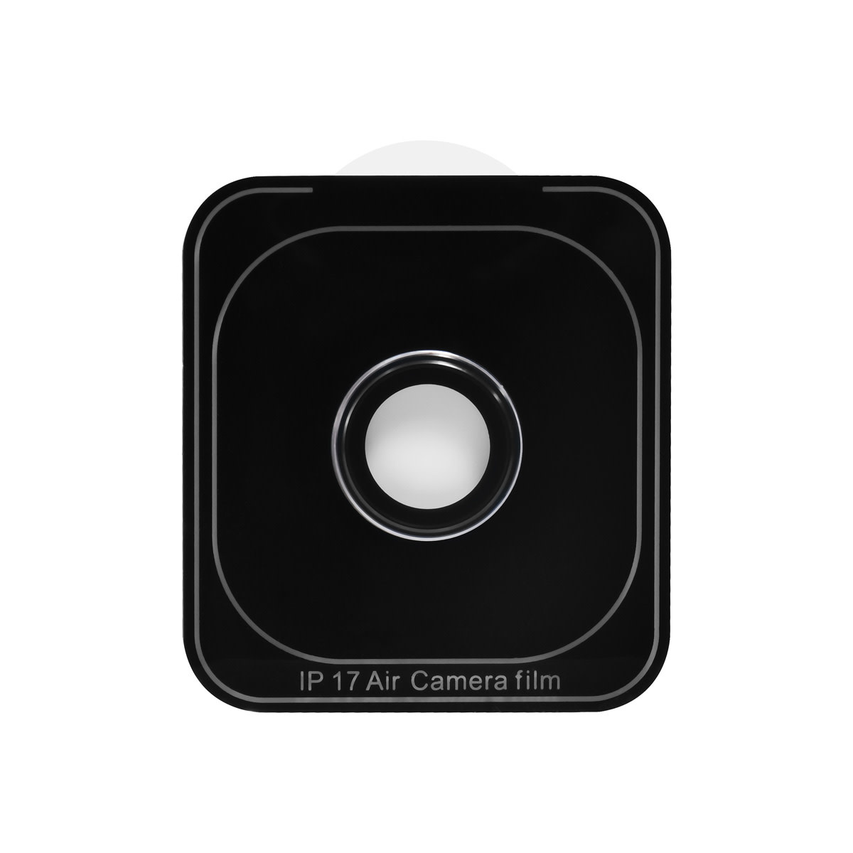 TUNIQ TUNIQ iPhone 17 Air Lens Protector - Tempered Glass - Zwart