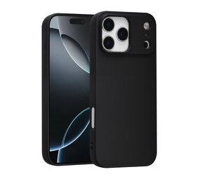 TUNIQ TUNIQ iPhone 17 Pro Max Backcover hoesje - Zwart TUNIQ TUNIQ iPhone 17 Pro Max Backcover hoesje - Zwart