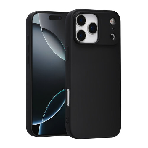 TUNIQ TUNIQ iPhone 17 Pro Max/iPhone 18 Pro Max Coque arrière - Noir