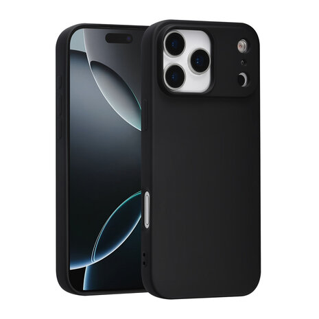 TUNIQ TUNIQ iPhone 17 Pro Max Back-Cover hul - Schwarz TUNIQ TUNIQ iPhone 17 Pro Max Back-Cover hul - Schwarz