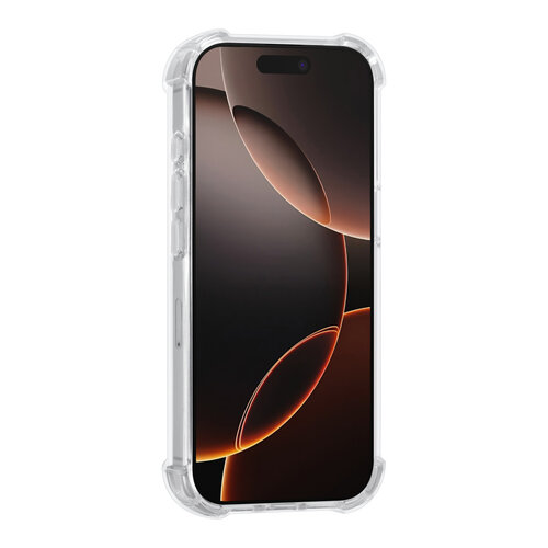 TUNIQ TUNIQ iPhone 17 Pro/iPhone 18 Pro Coque arrière Antichoc - Transparent