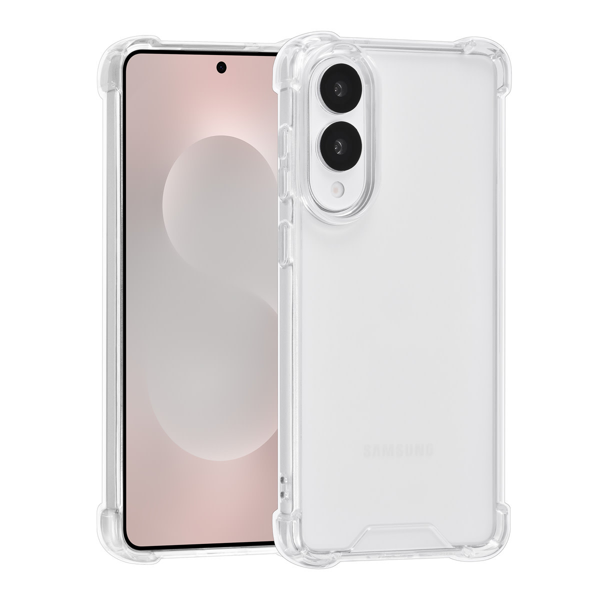 TUNIQ TUNIQ Galaxy S25 Edge Backcover hoesje - Transparant - Antishock