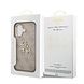 Guess Guess iPhone 17 Back cover case - 4G - Big Metal Logo - Gold Edge - Pink Guess Guess iPhone 17 Back cover case - 4G - Big Metal Logo - Gold Edge - Pink