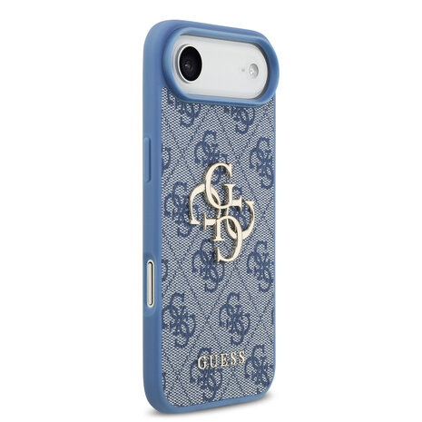 Guess Guess iPhone 17 Air Back cover case - 4G - Big Metal Logo - Blue
