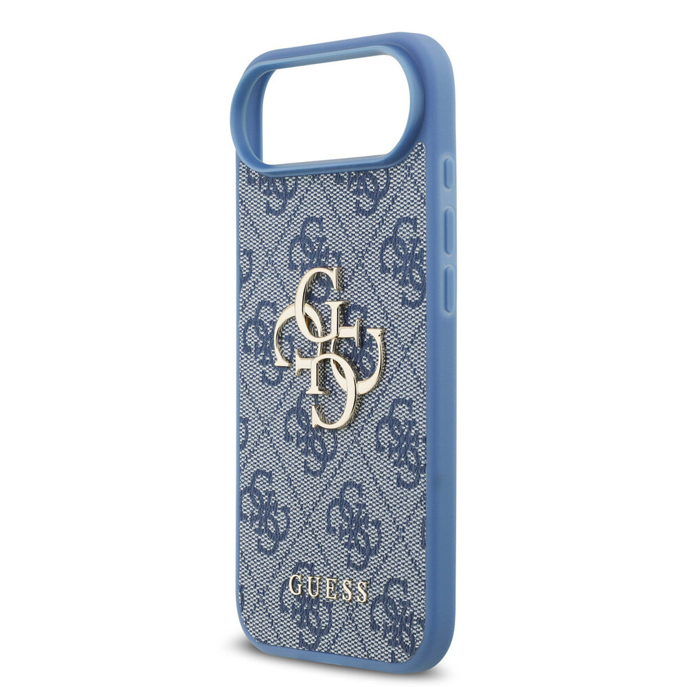 Guess Guess iPhone 17 Air Back cover case - 4G - Big Metal Logo - Blue