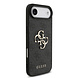 Guess Guess iPhone 17 Air Back cover coque - 4G - Big Metal Logo - Noir Guess Guess iPhone 17 Air Back cover coque - 4G - Big Metal Logo - Noir