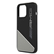 AMG AMG iPhone 13 Pro Back cover case - Silicone - Two Tones White Line - Grey