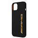 AMG AMG iPhone 13 & 14 Back cover case - Silicone - Big Yellow Logo - Black