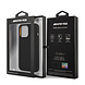 AMG AMG iPhone 13 Pro Backcover hoesje - Silicone - Big Yellow Logo - Zwart