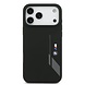 BMW BMW iPhone 17 Pro Max Back-Cover hul - MagSafe - Liquid Silicone Case With Vertical Logo - Schwarz
