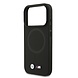 BMW BMW iPhone 17 Pro Back-Cover hul - MagSafe - Full Wrapped Leather Case With Metal Logos - Schwarz BMW BMW iPhone 17 Pro Back-Cover hul - MagSafe - Full Wrapped Leather Case With Metal Logos - Schwarz