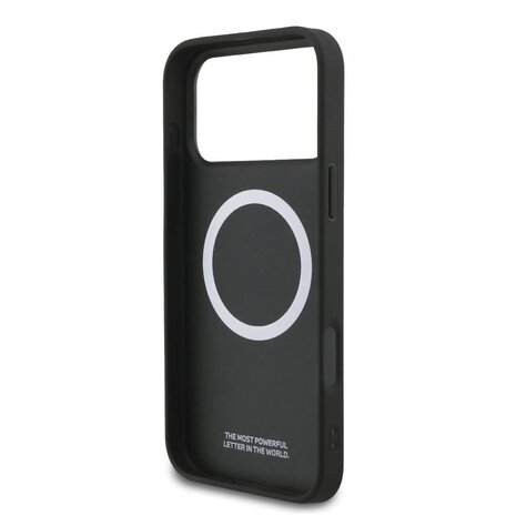 BMW BMW iPhone 17 Pro Max Back-Cover hul - MagSafe - Full Wrapped Leather Case With Metal Logos - Rot BMW BMW iPhone 17 Pro Max Back-Cover hul - MagSafe - Full Wrapped Leather Case With Metal Logos - Rot