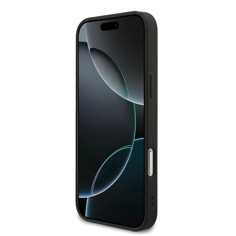 BMW BMW iPhone 17 Pro Max Back cover coque - MagSafe - Full Wrapped Leather Case With Metal Logos - Navy BMW BMW iPhone 17 Pro Max Back cover coque - MagSafe - Full Wrapped Leather Case With Metal Logos - Navy