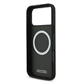 BMW BMW iPhone 17 Pro Max/iPhone 18 Pro Max Handyhülle PU-Kunstleder und Carbon rote Ziernaht - Schwarz