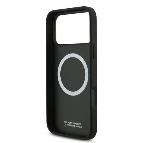 BMW BMW iPhone 17 Pro Max/iPhone 18 Pro Max Handyhülle PU-Kunstleder und Carbon rote Ziernaht - Schwarz