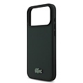 Lacoste Lacoste iPhone 17 Pro/iPhone 18 Pro Coque arrière MagSafe Logo Petit Piqué iconique - Vert