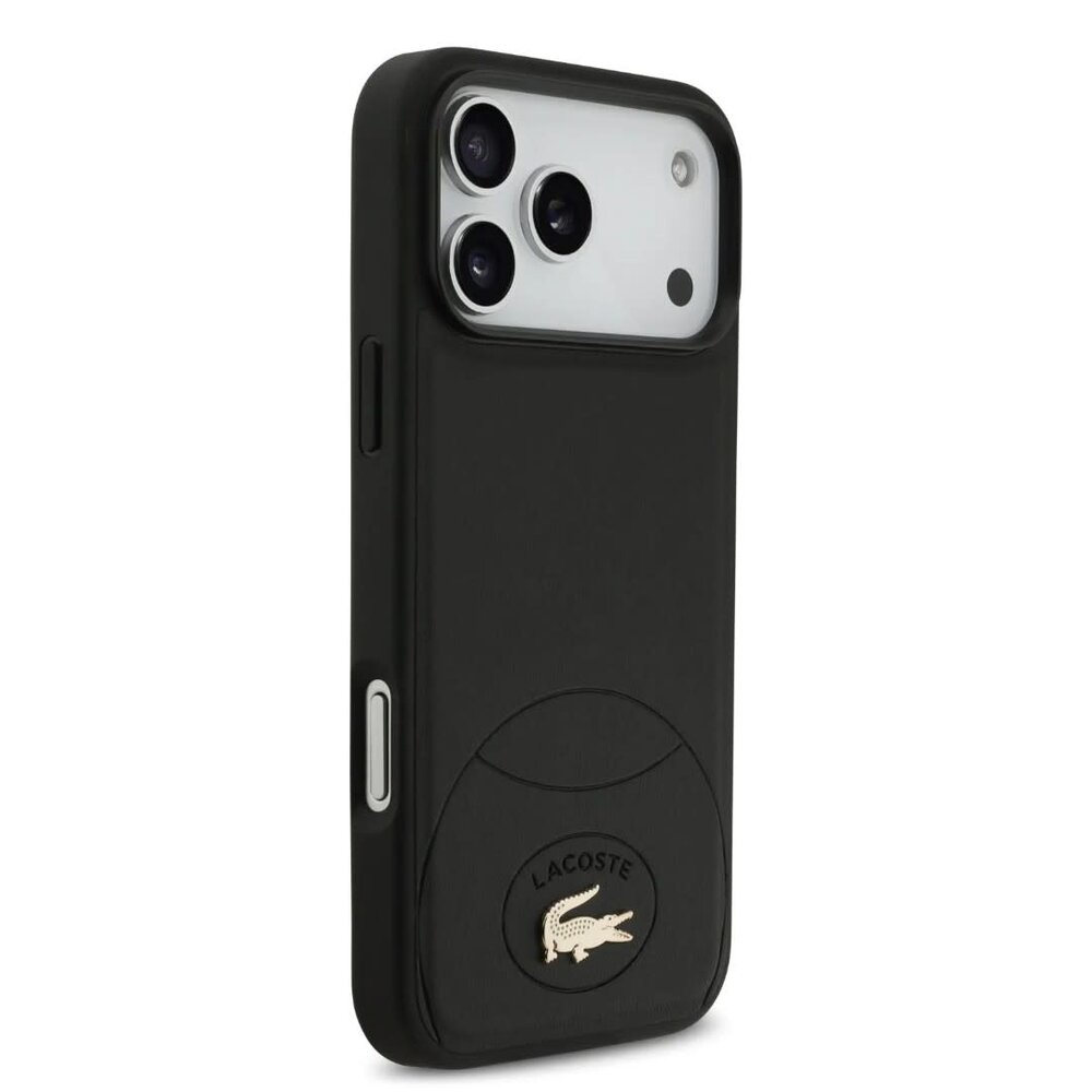 Lacoste Lacoste iPhone 17 Pro Back-Cover hul - MagSafe - Bliss Design - Schwarz Lacoste Lacoste iPhone 17 Pro Back-Cover hul - MagSafe - Bliss Design - Schwarz