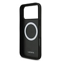 Lacoste Lacoste iPhone 17 Pro/iPhone 18 Pro Handyhülle MagSafe Bliss-Design - Schwarz