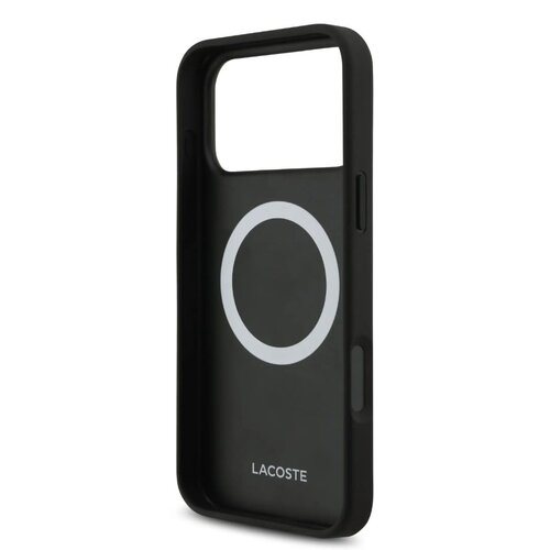Lacoste Lacoste iPhone 17 Pro/iPhone 18 Pro Back Cover MagSafe Bliss Design - Black