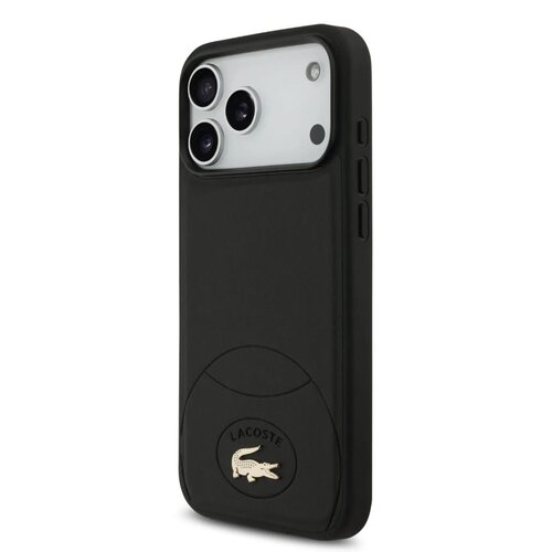 Lacoste Lacoste iPhone 17 Pro Back cover coque - MagSafe - Bliss Design - Noir