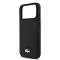 Lacoste Lacoste iPhone 17 Pro Backcover hoesje - MagSafe - Bliss Design - Zwart