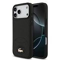 Lacoste Lacoste iPhone 17 Pro Backcover hoesje - MagSafe - Bliss Design - Zwart