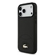 Lacoste Lacoste iPhone 17 Pro Max Back cover coque - MagSafe - Bliss Design - Noir Lacoste Lacoste iPhone 17 Pro Max Back cover coque - MagSafe - Bliss Design - Noir