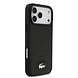 Lacoste Lacoste iPhone 17 Pro Max Back cover case - MagSafe - Bliss Design - Black Lacoste Lacoste iPhone 17 Pro Max Back cover case - MagSafe - Bliss Design - Black