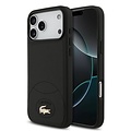 Lacoste Lacoste iPhone 17 Pro Max/iPhone 18 Pro Max Coque arrière MagSafe Design Bliss - Noir
