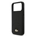Lacoste Lacoste iPhone 17 Pro Max/iPhone 18 Pro Max Coque arrière MagSafe Design Bliss - Noir