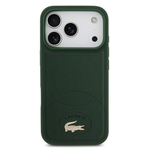 Lacoste Lacoste iPhone 17 Pro/iPhone 18 Pro Handyhülle MagSafe Bliss-Design - Grün