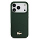 Lacoste Lacoste iPhone 17 Pro Back cover case - MagSafe - Bliss Design - Green Lacoste Lacoste iPhone 17 Pro Back cover case - MagSafe - Bliss Design - Green