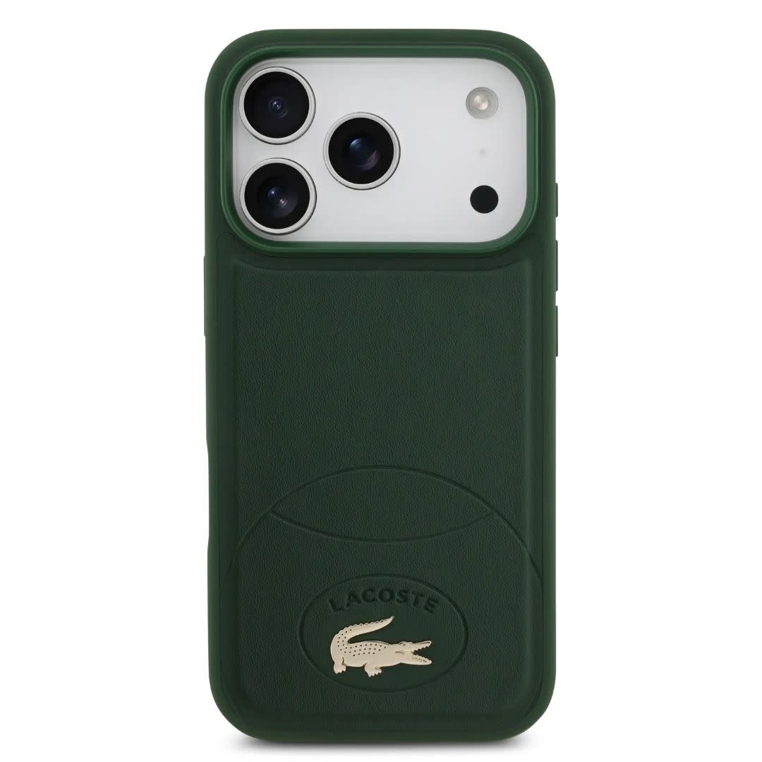 Lacoste Lacoste iPhone 17 Pro Backcover hoesje - MagSafe - Bliss Design - Groen, foto 3 van 6