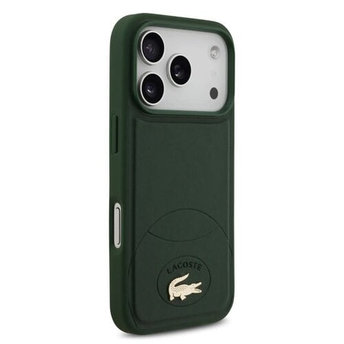 Lacoste Lacoste iPhone 17 Pro/iPhone 18 Pro Handyhülle MagSafe Bliss-Design - Grün