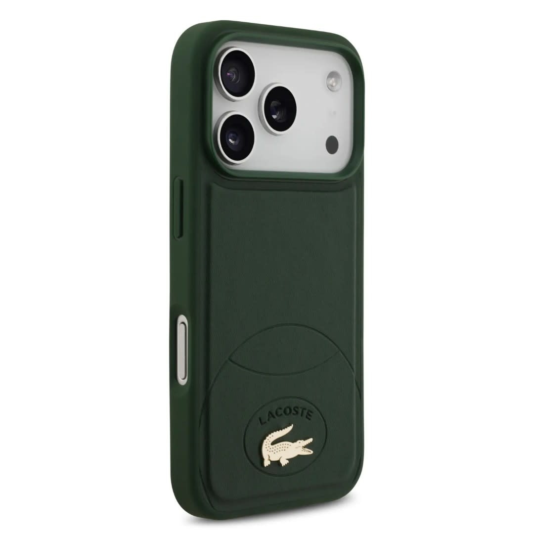 Lacoste Lacoste iPhone 17 Pro Backcover hoesje - MagSafe - Bliss Design - Groen, foto 4 van 6