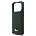 Lacoste Lacoste iPhone 17 Pro/iPhone 18 Pro Handyhülle MagSafe Bliss-Design - Grün
